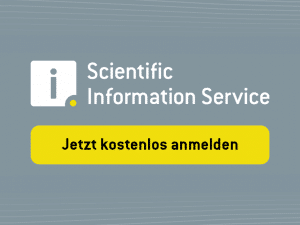Scientific Information Service, SIS, Register Button