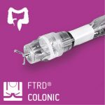 colonic FTRD® mounted on an endoscope enables endoscopic full-thickness resection of lesions in the colon and rectum Ovesco Endoscopy